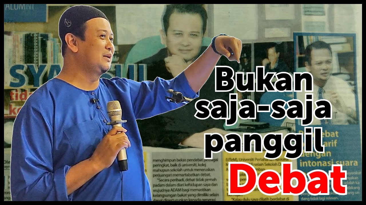 SYAMSUL DEBAT : BUKAN SAJA-SAJA PANGGIL DEBAT