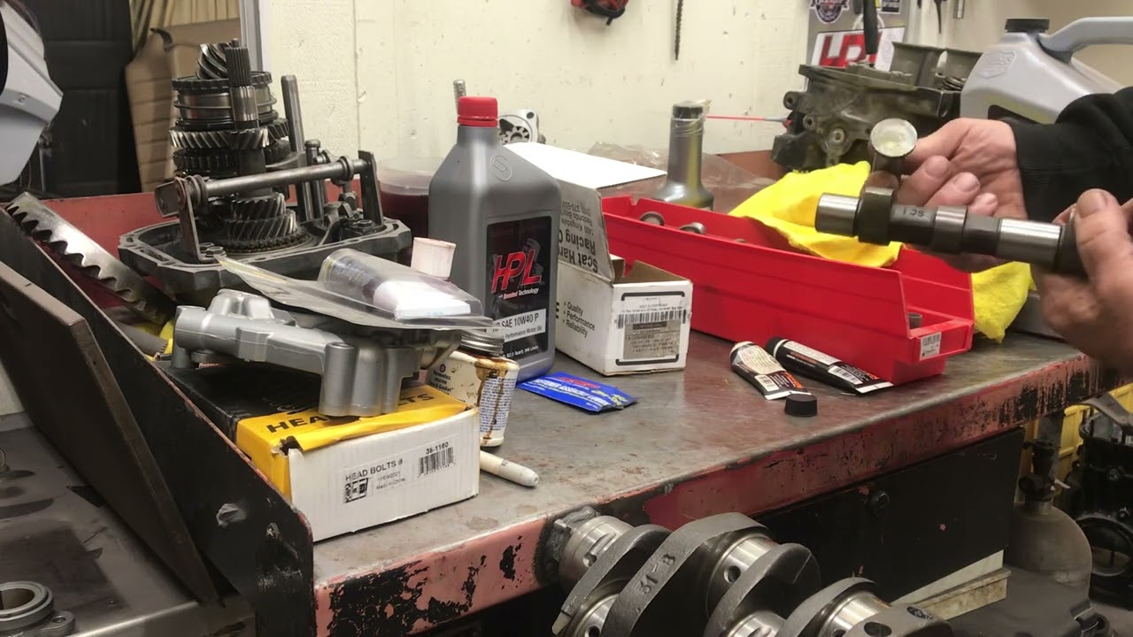 Camshaft Breakin￼ And case sealer￼ ￼