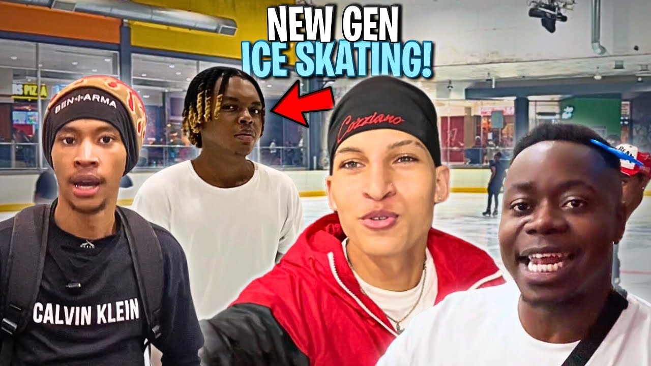 Ice Skating Vlog ft Domingos, Bruce & FARGO