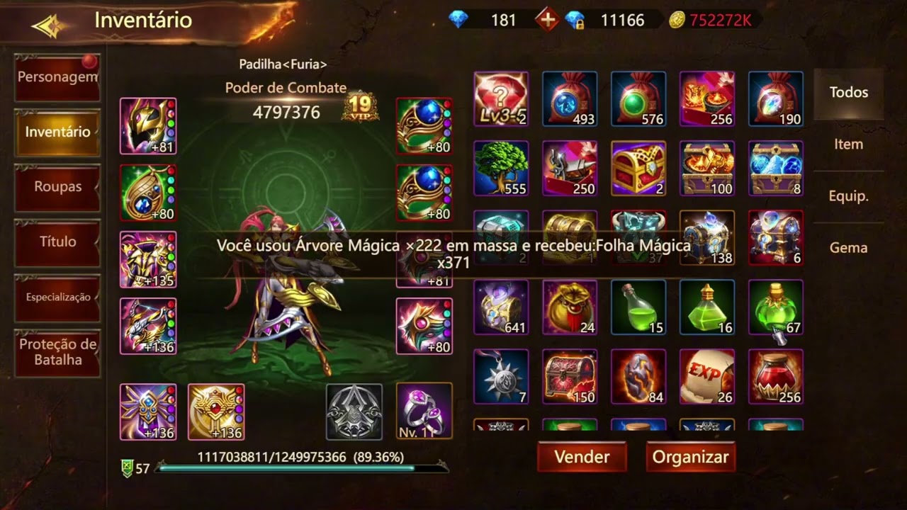 O MAIOR ATAQUE DO JOGO? - WARTUNE ULTRA - PADILHA S166