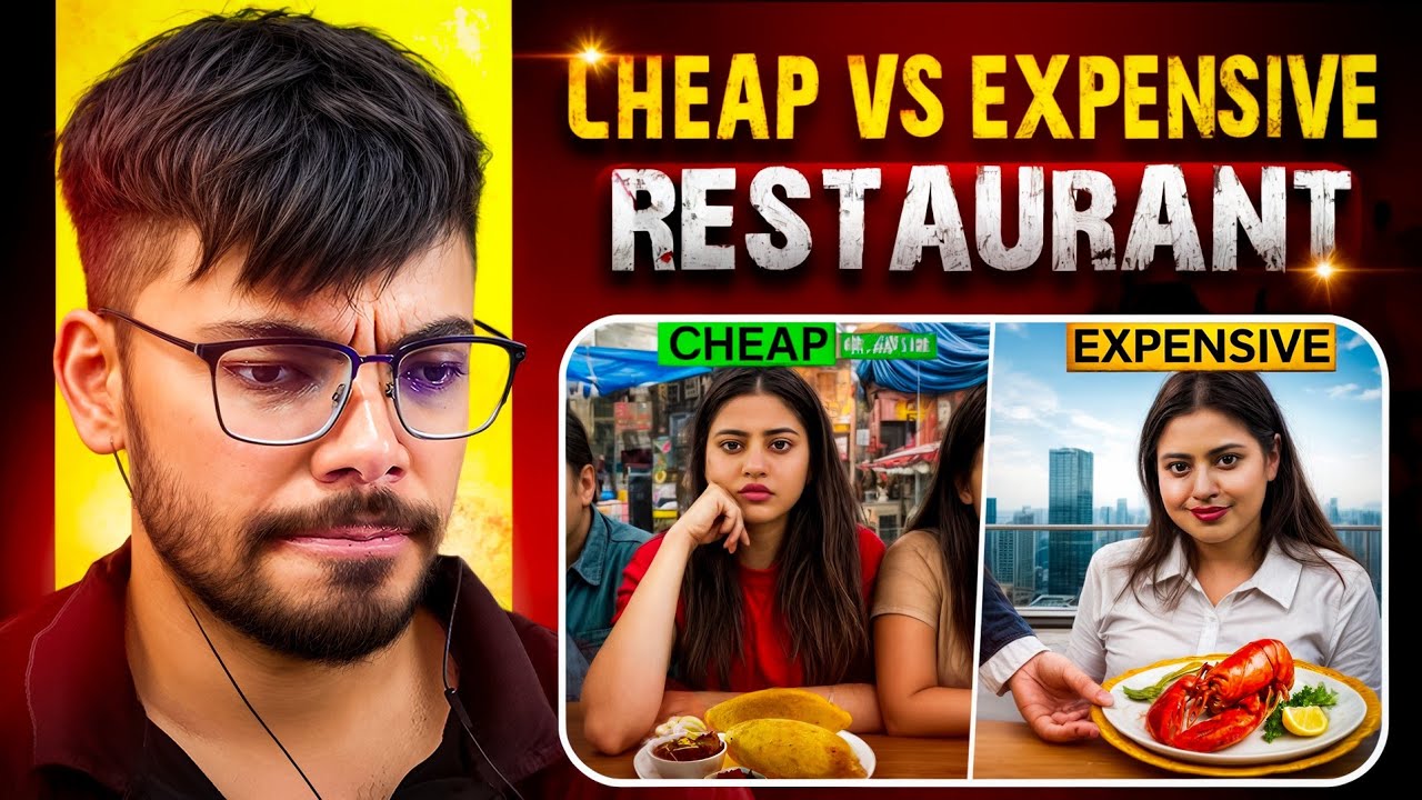 ₹1 Restaurant vs ₹10,000 Restaurant - Casetoo Reacts!