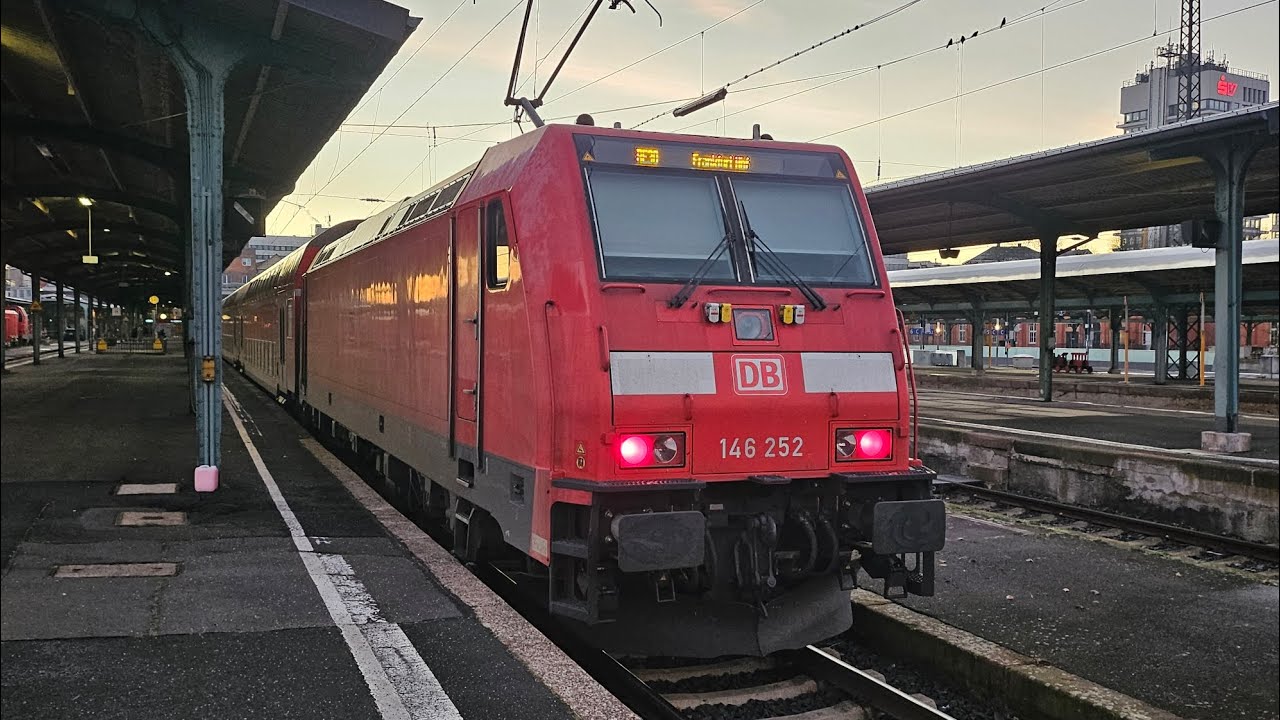Zugmitfahrt RE 30 von Kassel nach Frankfurt