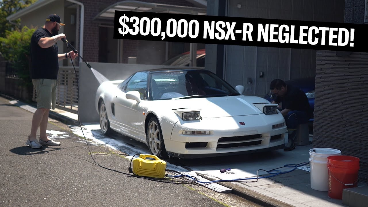 Detailing a Neglected $300,000 Honda NSX-R
