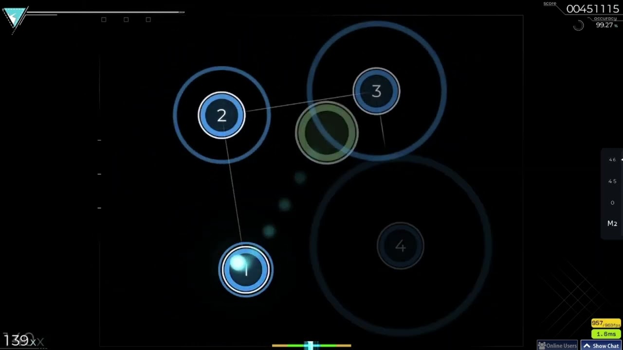 osu! 6 digit chokes 200pp (new top play)