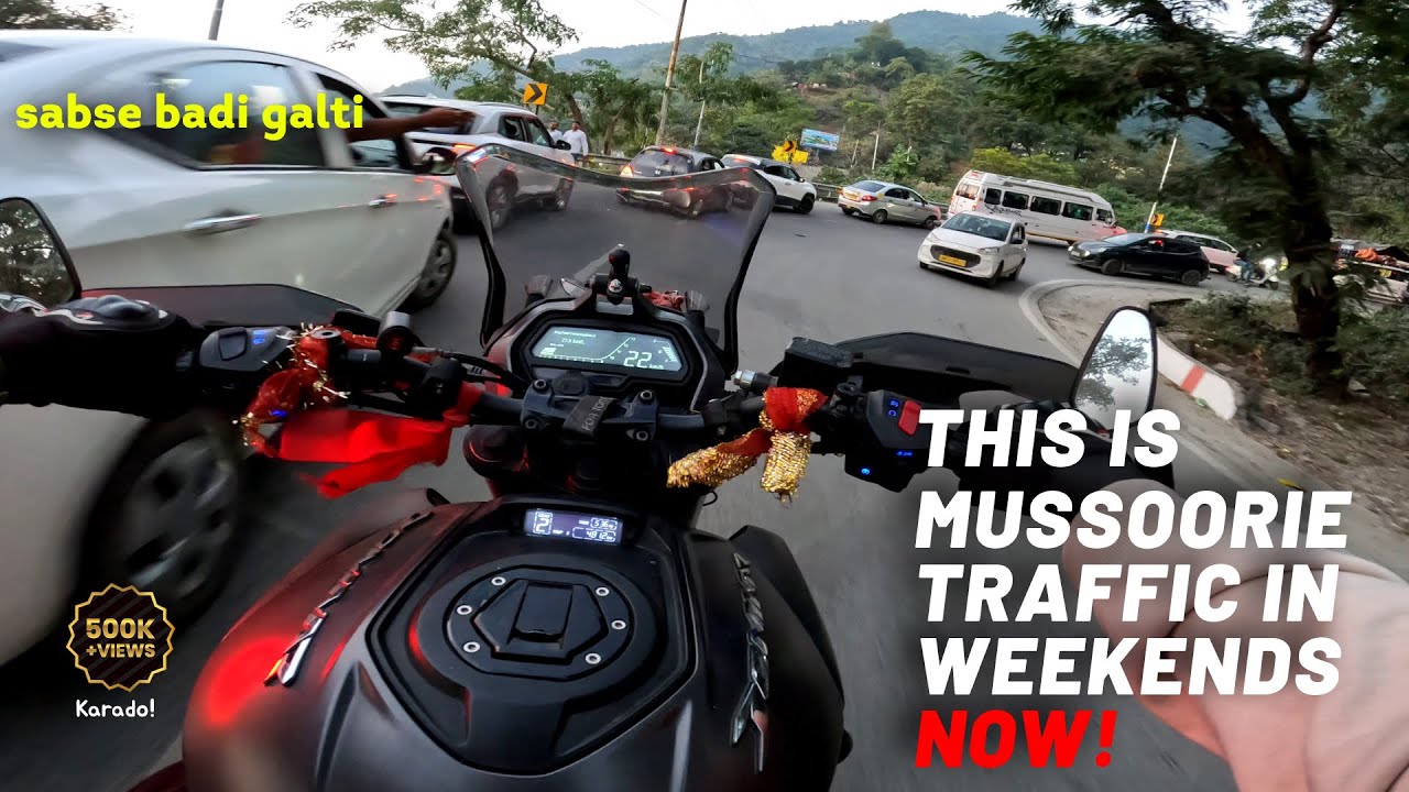 Dehradun to Mussoorie on Weekends | Kabhi NAHI 😖 |  MAD Mussoorie traffic on Weekends