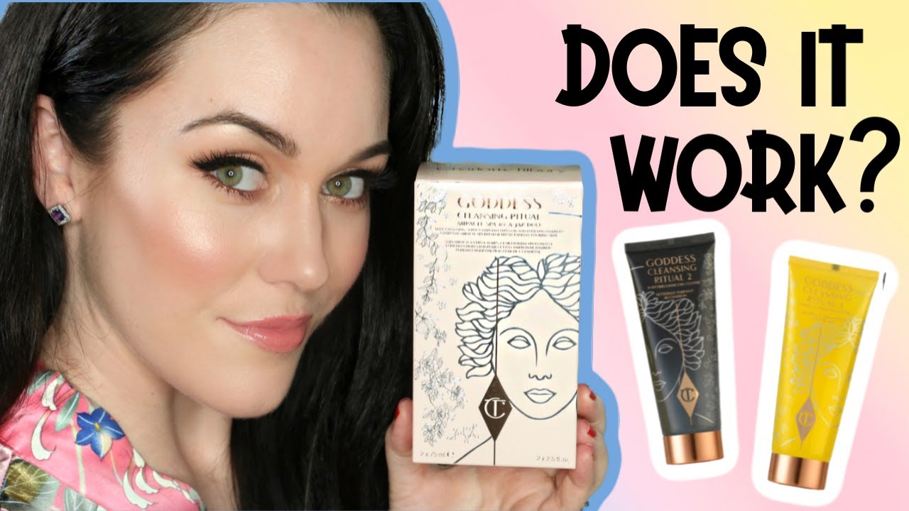 CHARLOTTE TILBURY GODDESS CLEANSING RITUAL 💛💛💛
