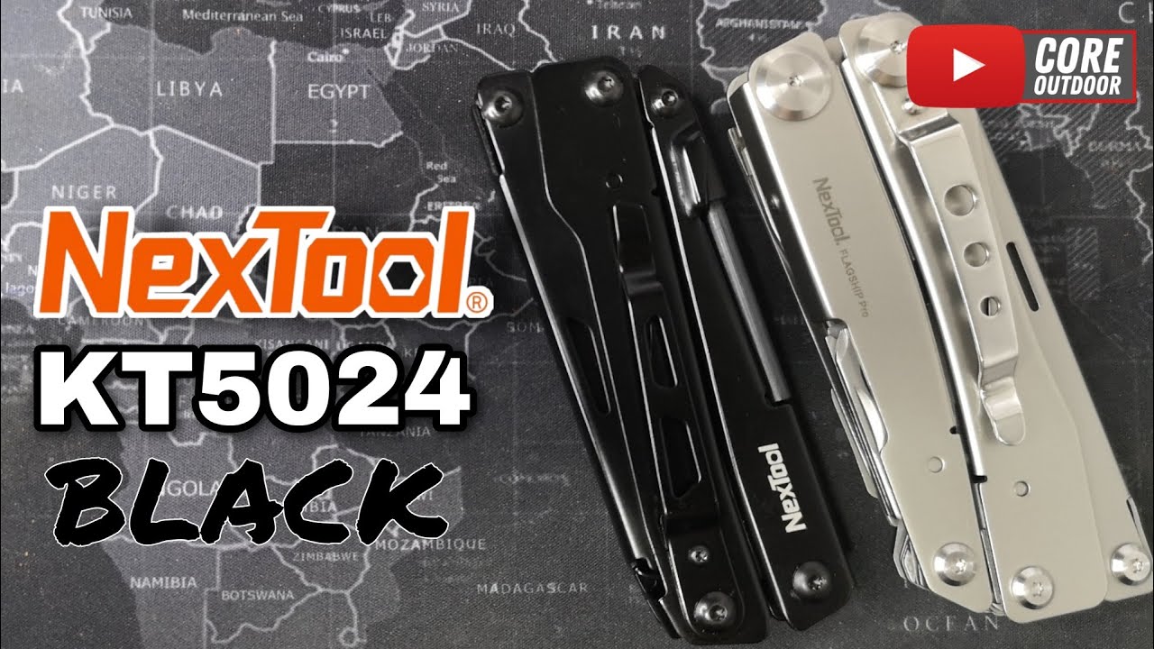 NEXTOOL KT5024 Black Multitool - Overview Produk dan Perbandingan dengan Nextool Flagship Pro