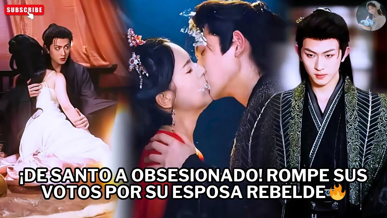 ¡De Santo a Obsesionado! Rompe sus votos por su esposa rebelde 🔥#películas #dorama #el #romance