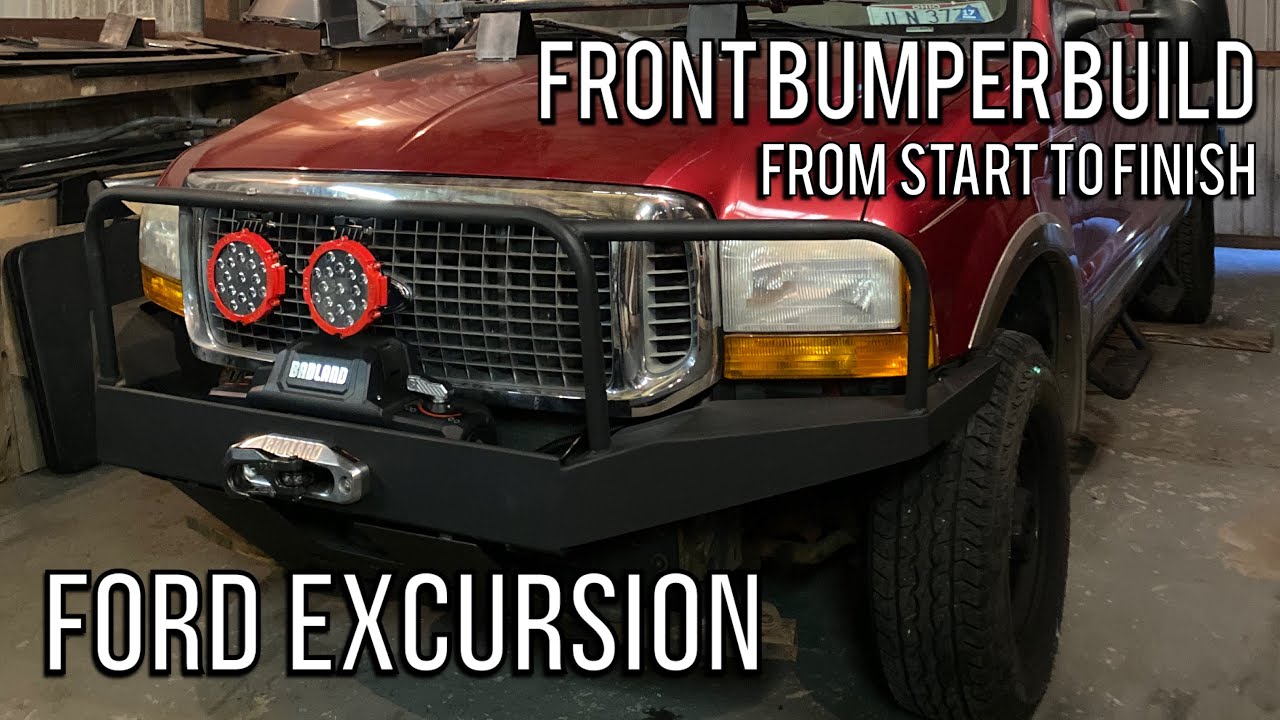 Ford Excursion - Сборка переднего бампера