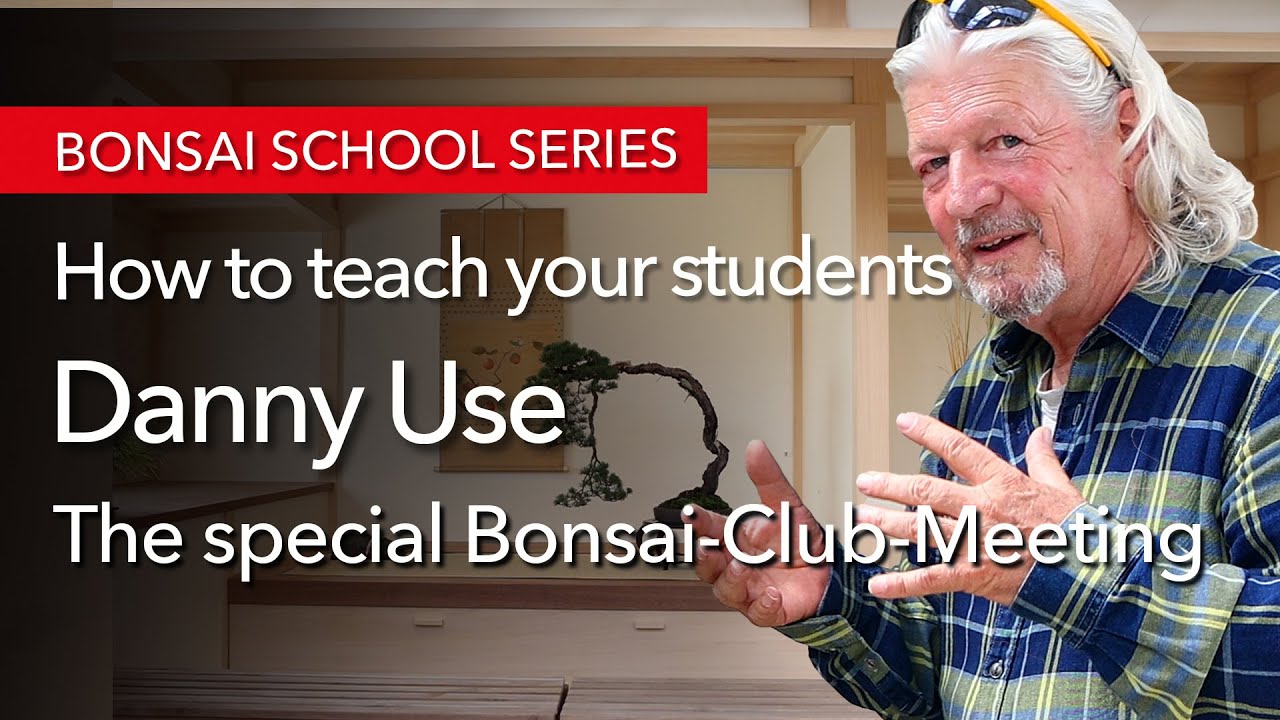 What a Bonsai-Event. Danny Use prepared a special Club-Meeting for his members of the Kei Bonsai Kai
