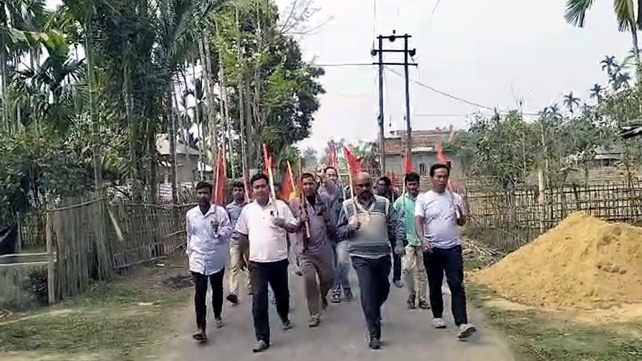CPIM Anchal CommitteeTangphangni nok ni Bororok bai Malainani Thangkha Dhalai hangkhor CPIM ni Bodol