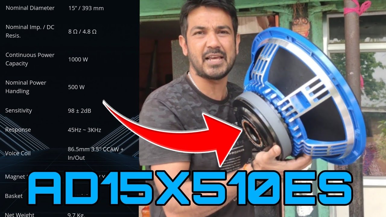 AD15X510ES AUDIOTONE unboxing sound check @Kishorsoundcabinet