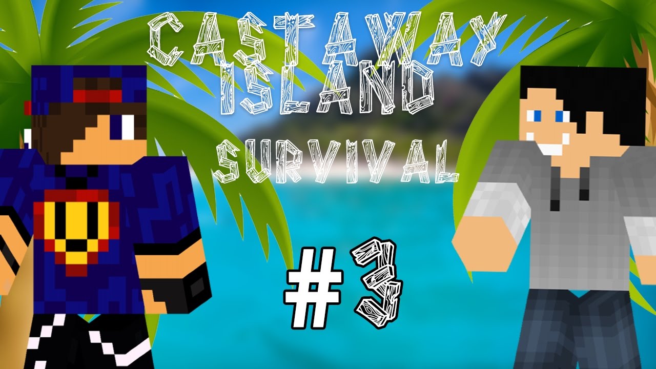 Minecraft: Castaway Island Survival #3: Tajemnicza Komnata w/ Gamerspace