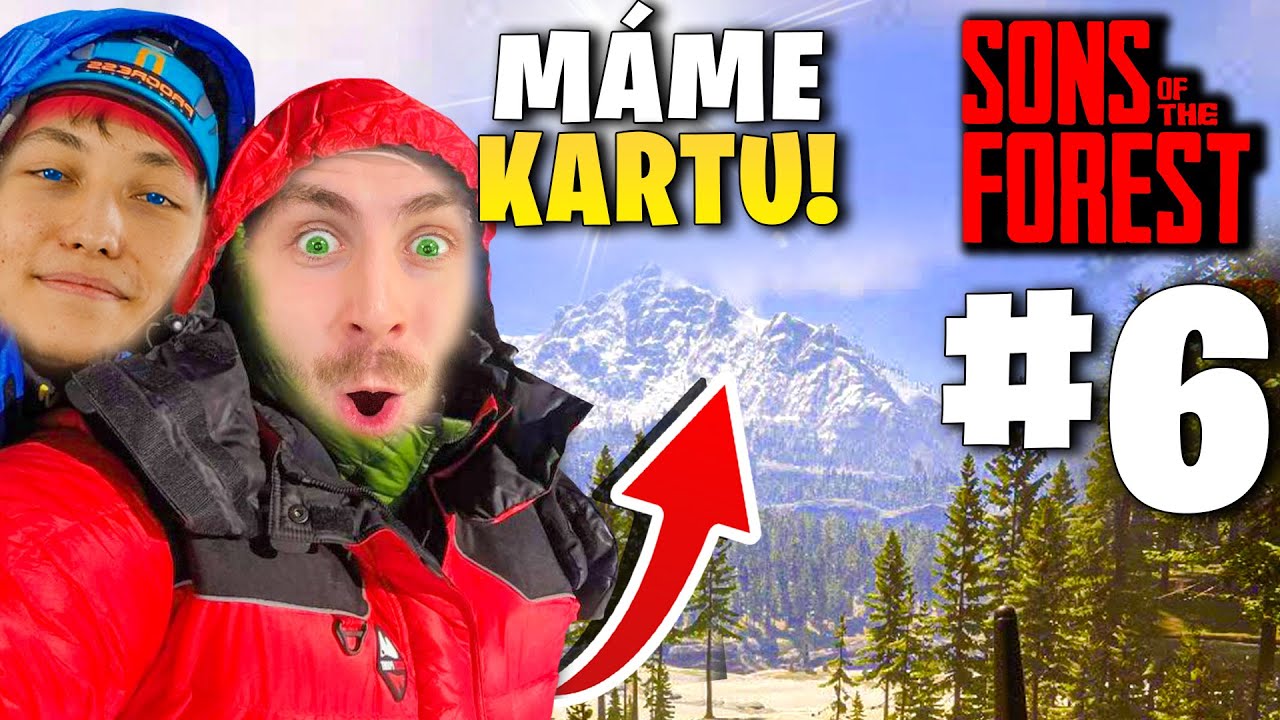 LEZEME NA NEJVYŠŠÍ HORU!! [ SONS OF THE FOREST ] #6
