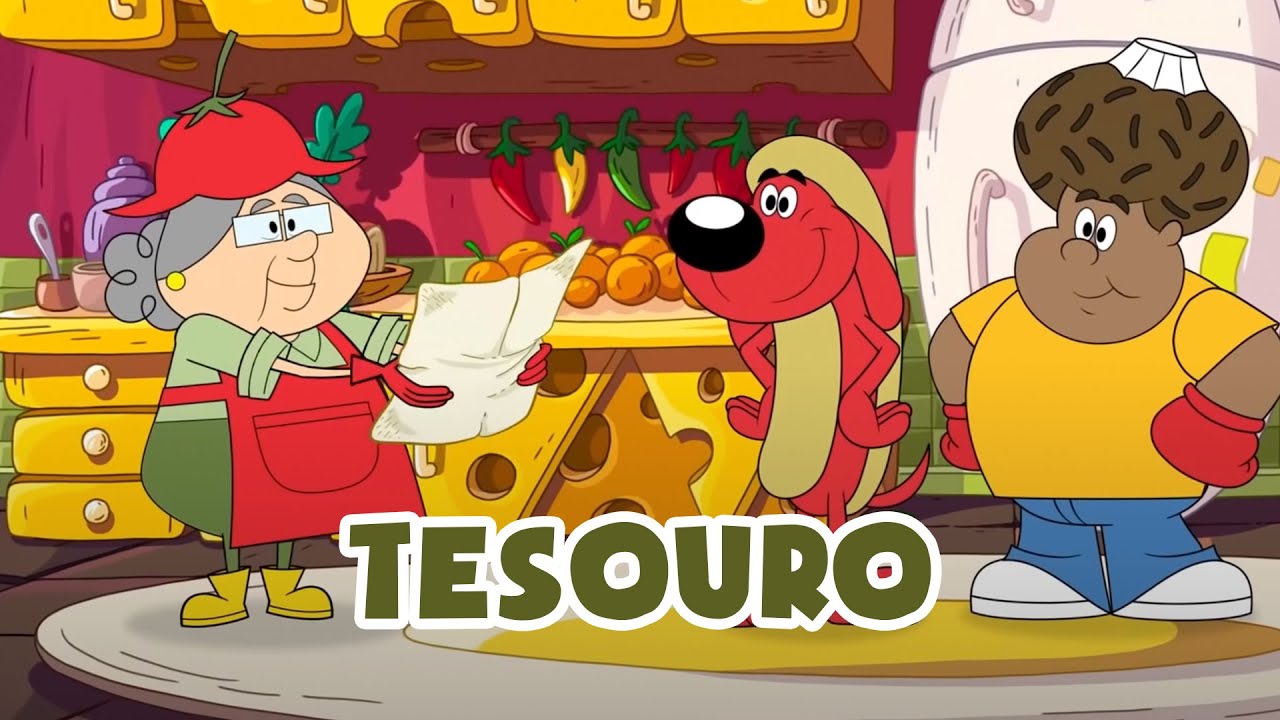 O Tesouro • Zuzubalândia • Desenho para crianças