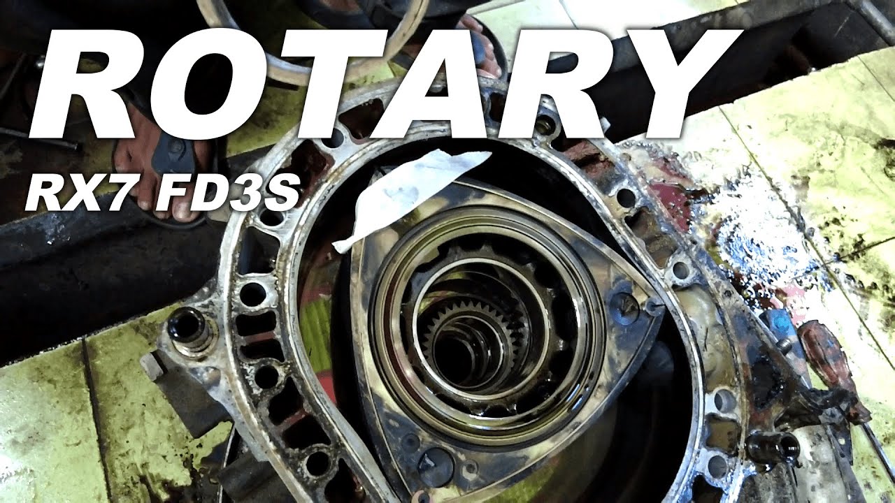 BONGKAR MESIN ROTARY MAZDA RX7 | FD3S PROJECT