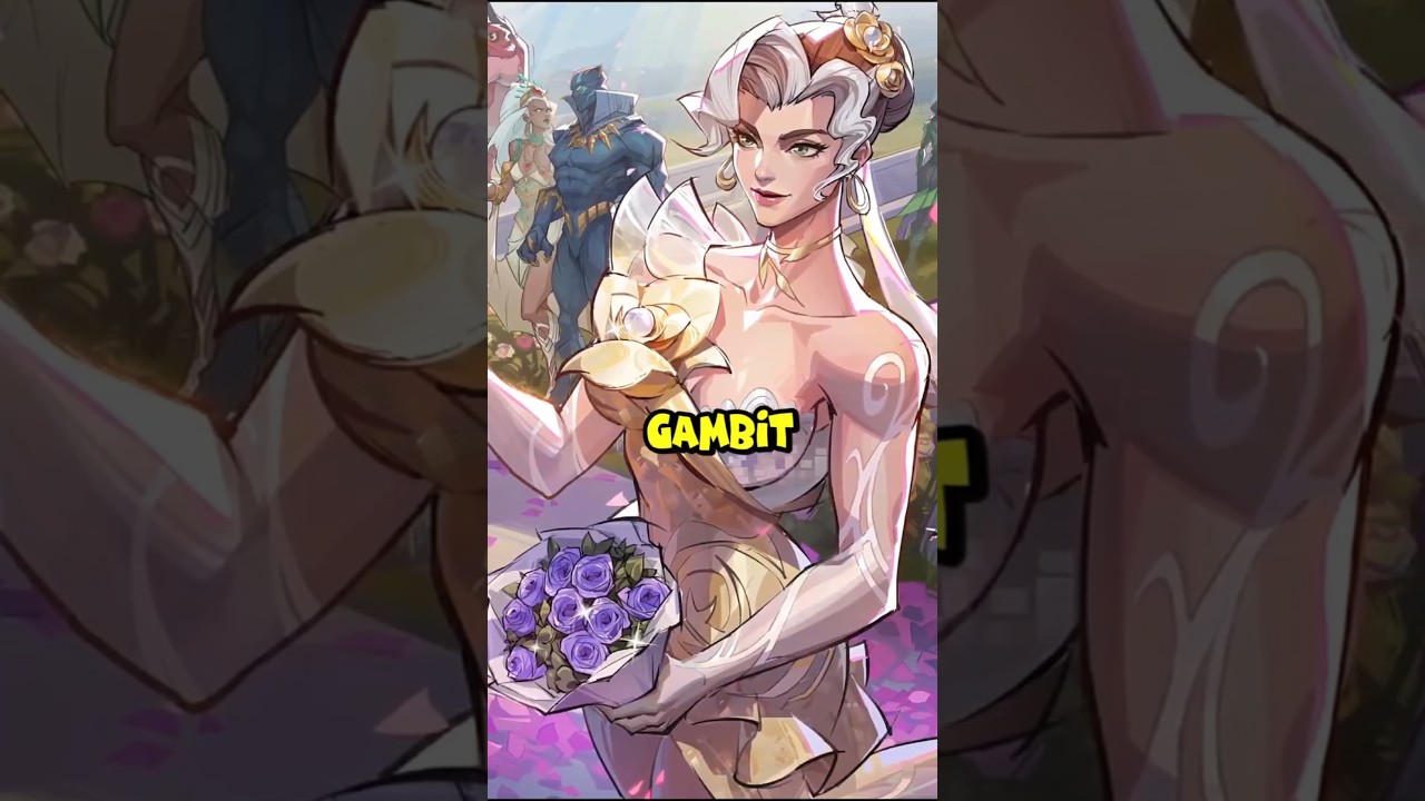 THE NEW WEDDING SKINS FOR ROGUE AND GAMBIT
