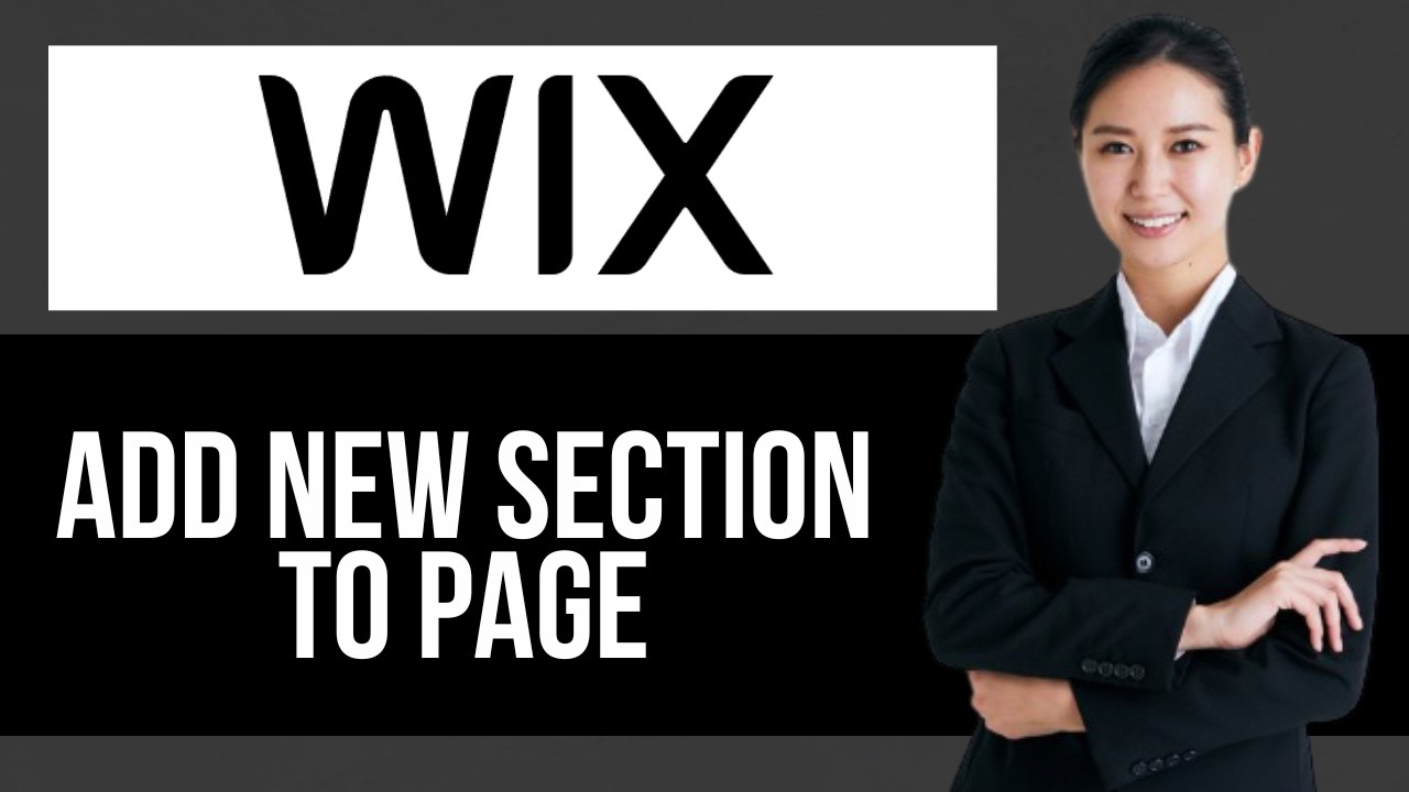 How to Add New Section to Page on Wix — Step by Step Wix Tutorial
