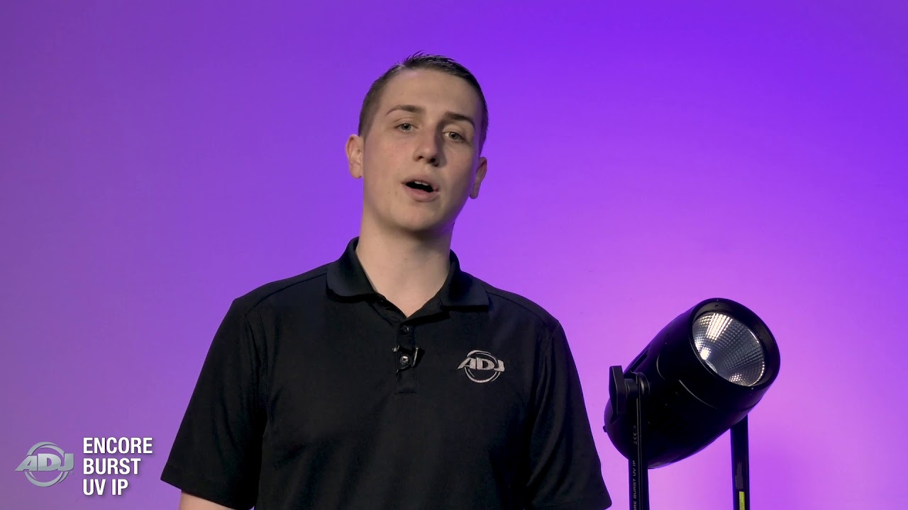 ADJ Encore Burst UV IP Features Video