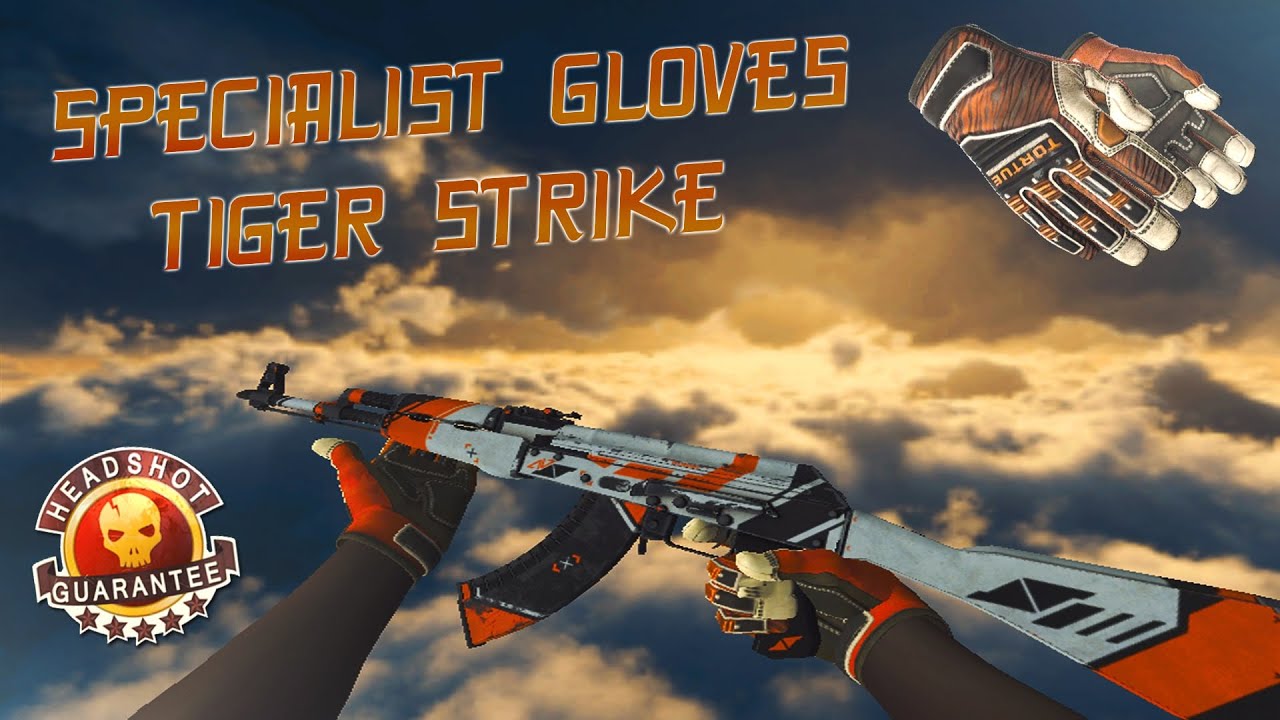 Specialist Gloves | Tiger Strike Skin Pack For CS 1.6