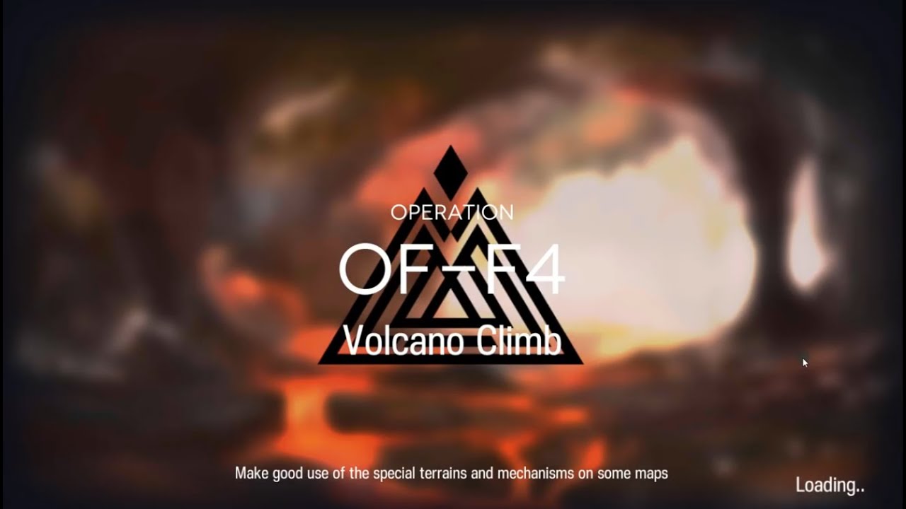Arknights Obsidian Festival【OF-F4 - Volcano Climb】High Rarity Squad.