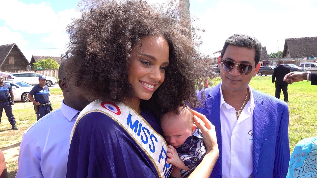 Les Saint-Laurentais sous le charme d'Alicia Aylies Miss France 2017