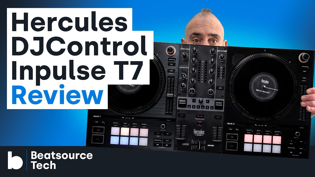 Hercules DJControl Inpulse T7 Review: Spinning Platters for Everyone! | Beatsource Tech