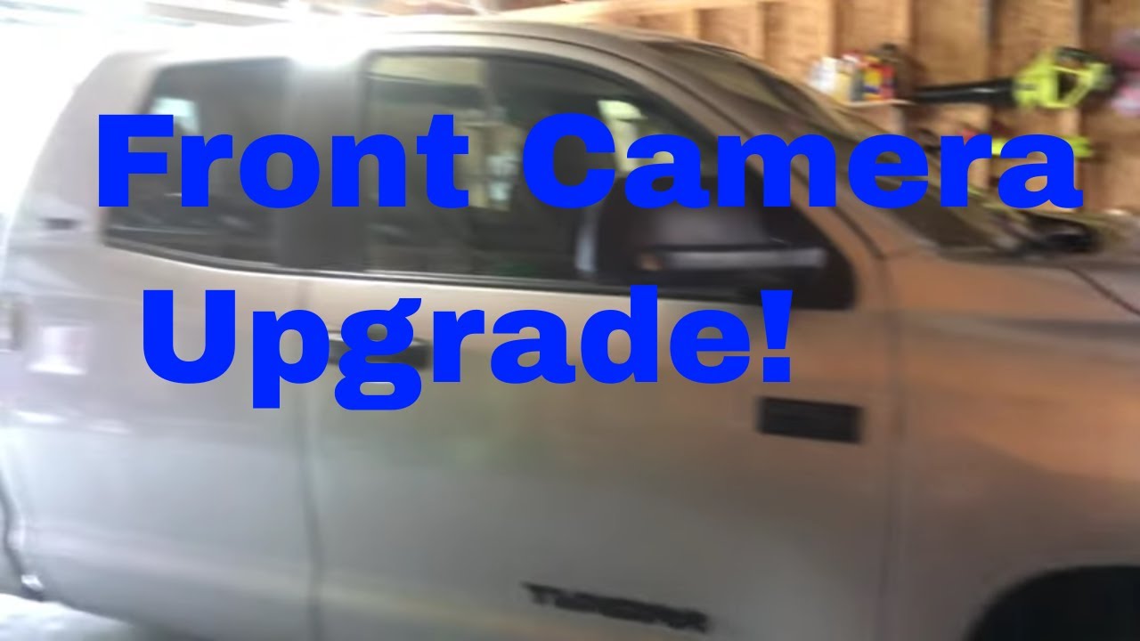 Toyota Tundra Front Camera Install! 2020 Toyota Tundra SR5! Must have Tundra Upgrade!