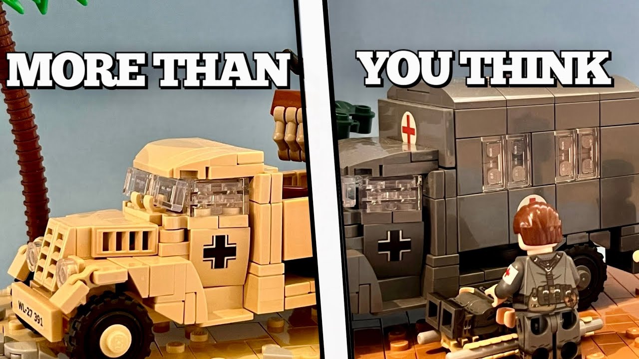 All WW2 Opel Blitz’s in LEGO...