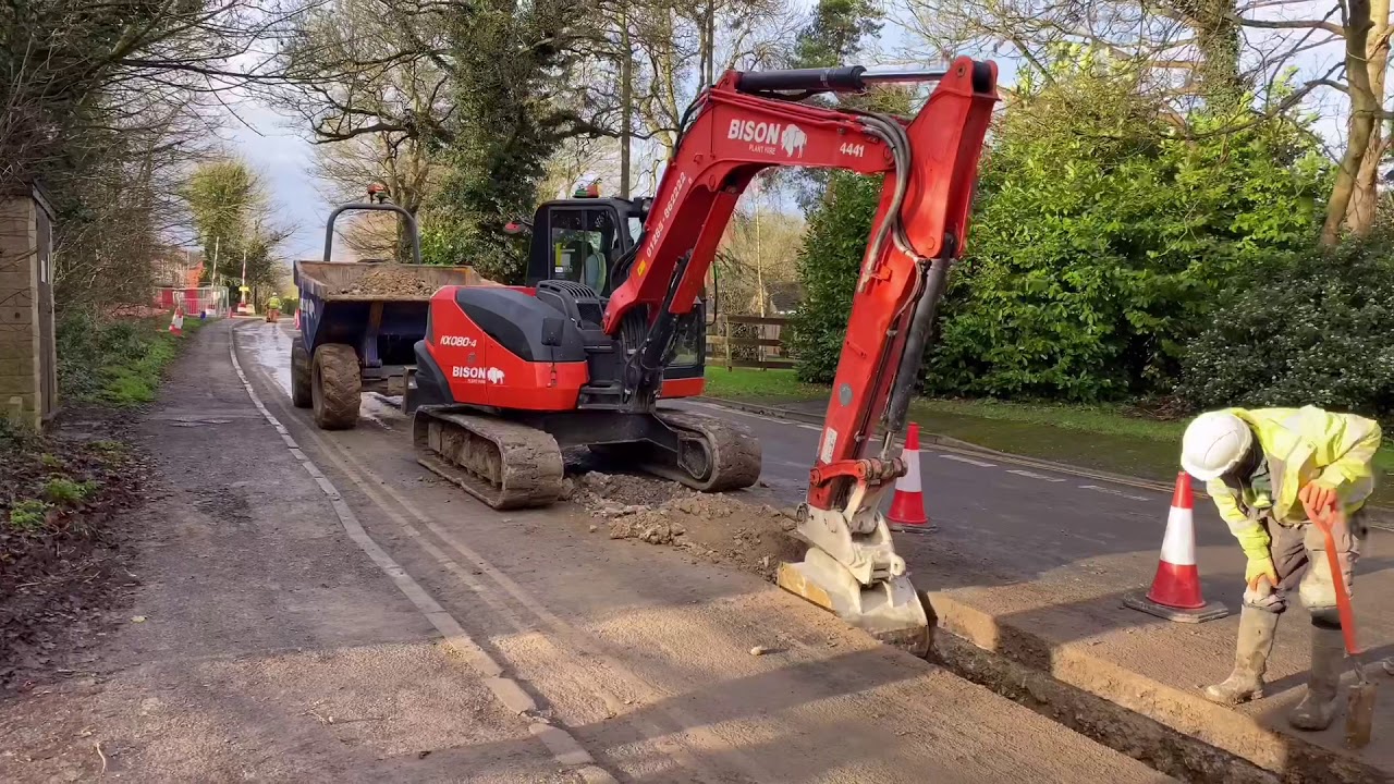 Bison Plant Hire Kubota KX080-4