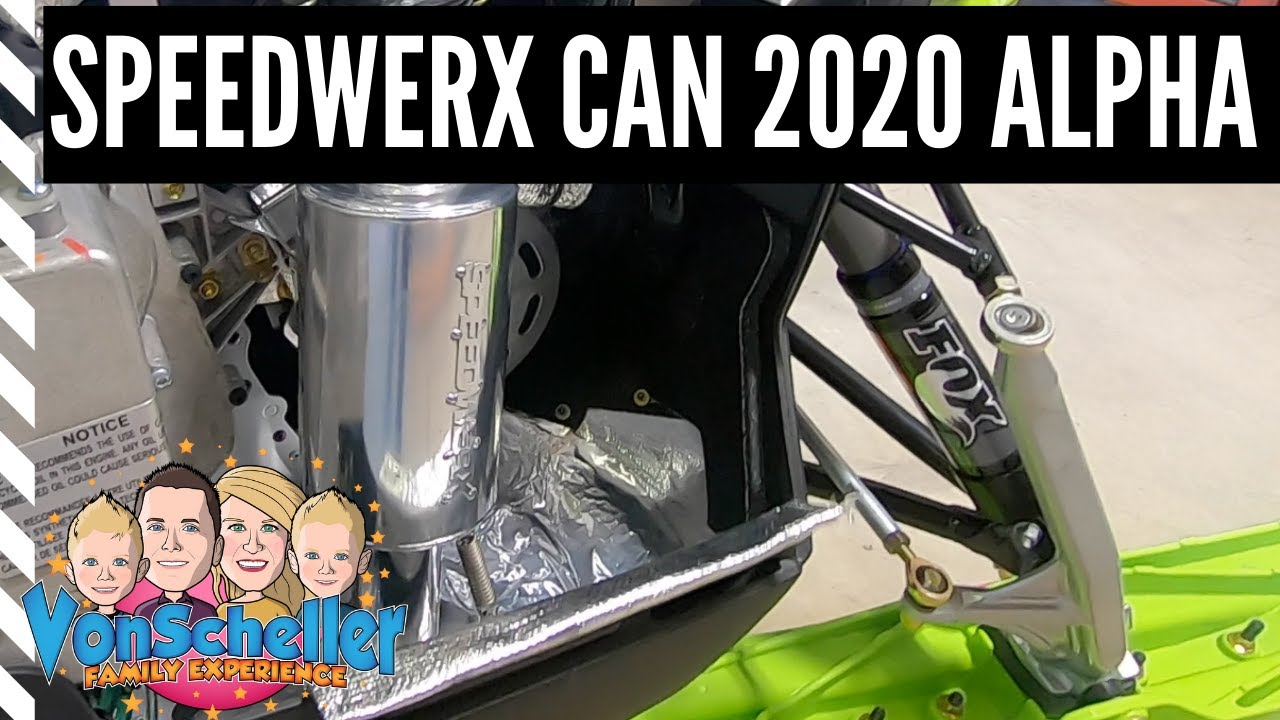 Arctic Cat Alpha 2020 1st upgrade Exhaust Can by Speedwerx