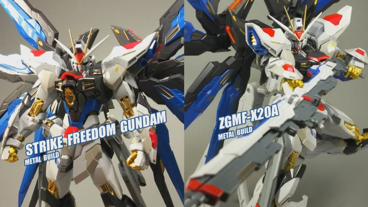 【评头论足】bandai metal build strke freedom gundam  zgmf-x20a 万代MB强袭自由钢弹GUNPLA
