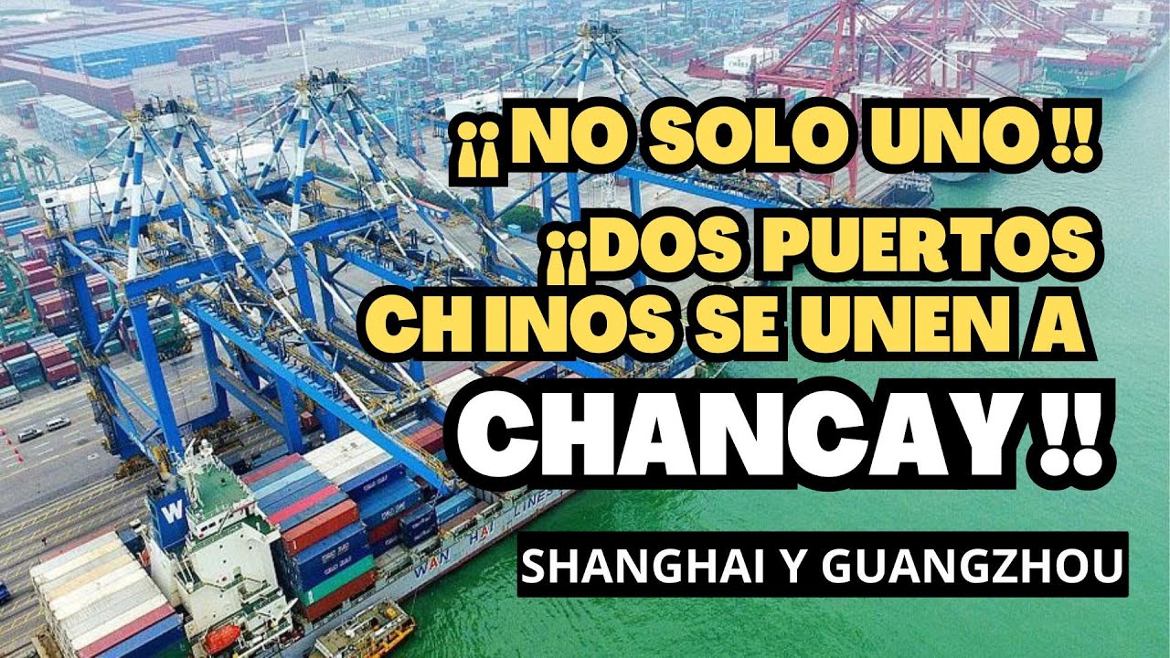 Perú ya tiene ruta directa desde Chancay a Cantón, la ciudad más comercial de China
