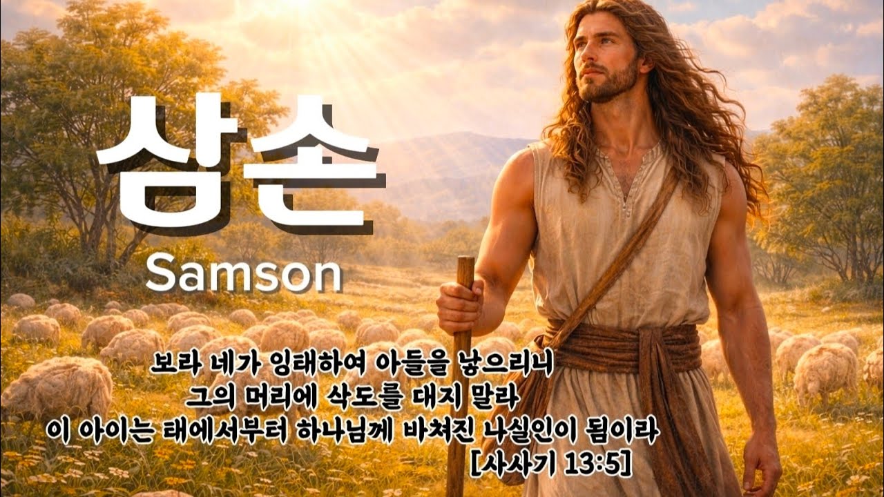 [CCM] 삼손 묵상 찬양｜다시 일으키시는 하나님 🎵｜성경이야기 워십  | The God Who Raises Us Again | Bible Story Worship