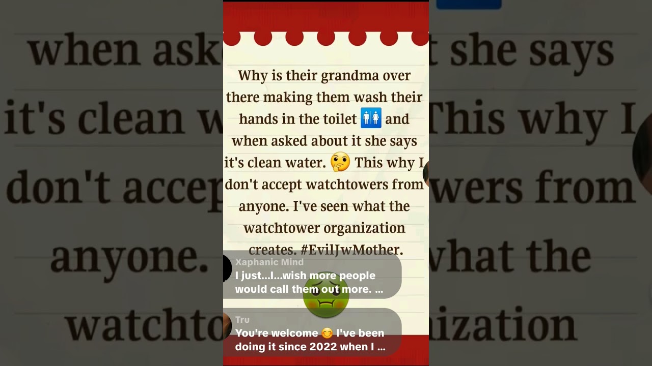 Jw trauma drama things. #jw extremist are the worst but I'll break that #generational #curse