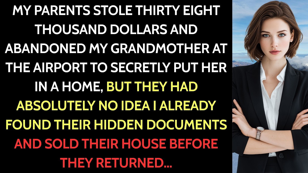 My Parents Abandoned Grandma After She Paid $38,000. Three Weeks Later, Strangers In Our House.