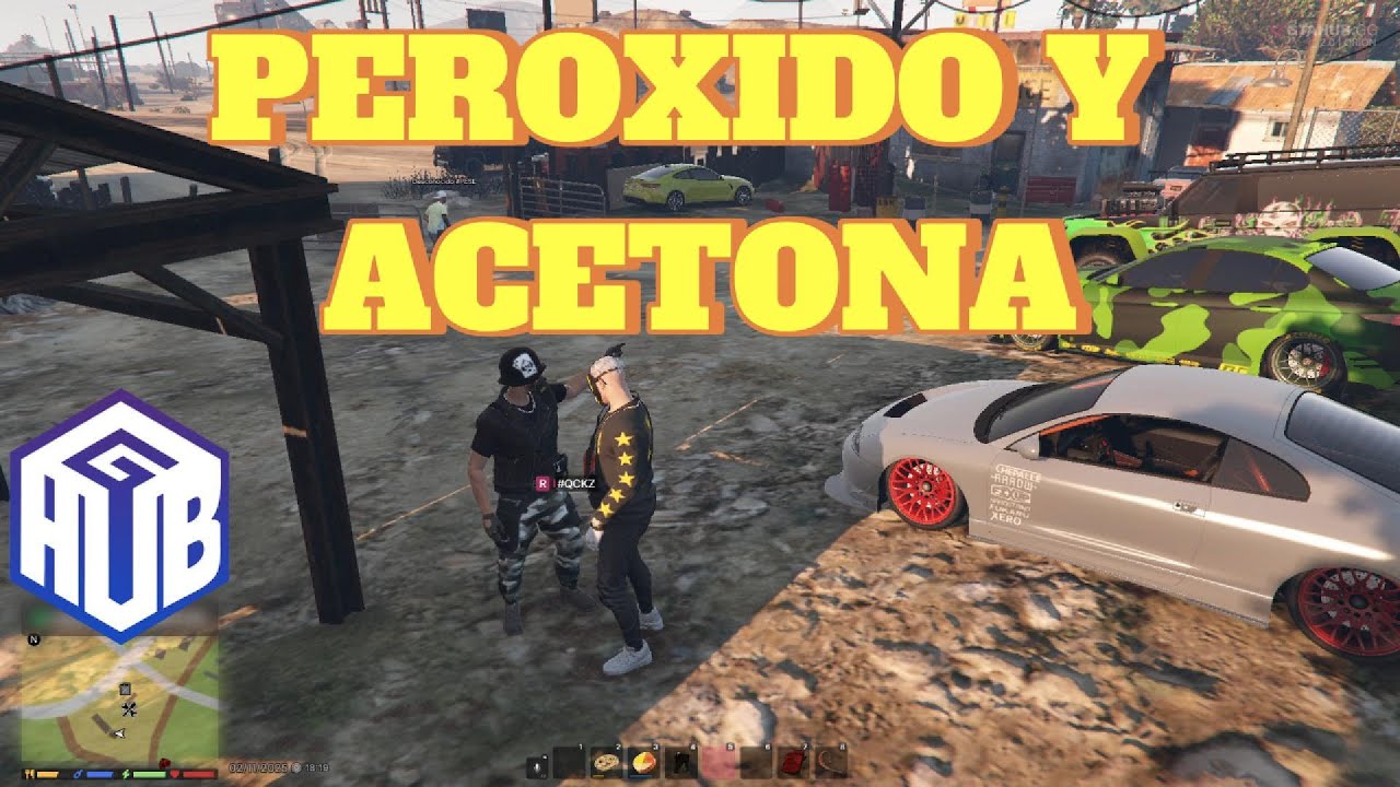 Buscando PEROXIDO y ACETONA en GTAHUB 2.0