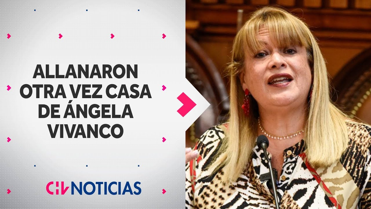 ALLANARON OTRA VEZ la casa de Ángela Vivanco: Incautaron más equipos electrónicos