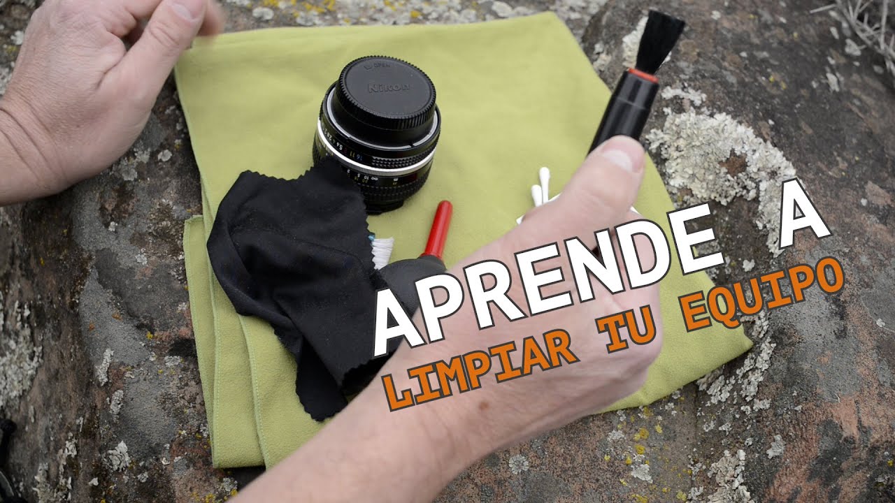 Aprende a limpiar tu equipo fotográfico