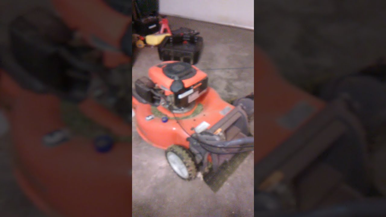 Easy fix to slow down self propelled mower