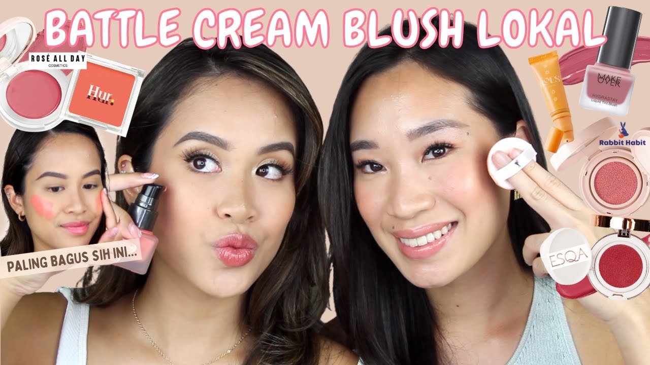 BATTLE CREAM/LIQUID BLUSH LOKAL TERBAIK!