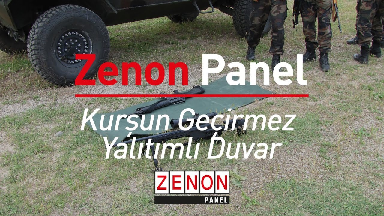 Zenon Panel - Balistik test - Kurşun geçirmez