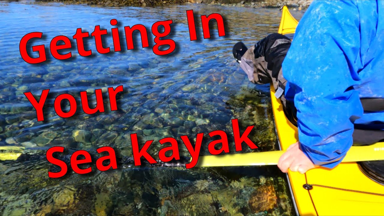 Getting in and out of a sea kayak | On any shorelines