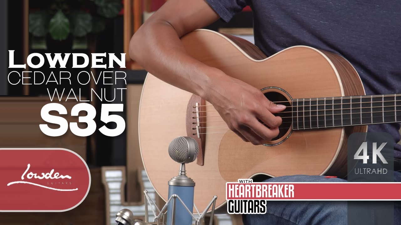 Lowden S35 12 Fret - Cedar over Walnut
