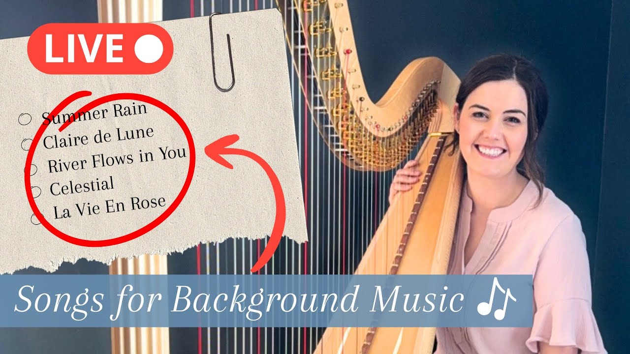 🔴 Revealing My Go-To Harp Songs for Background Music