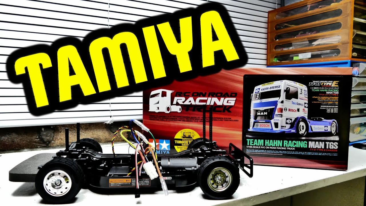 TAMIYA TEAM HAHN RACING MAN TGS TT-01 — Сборка серии, часть 1