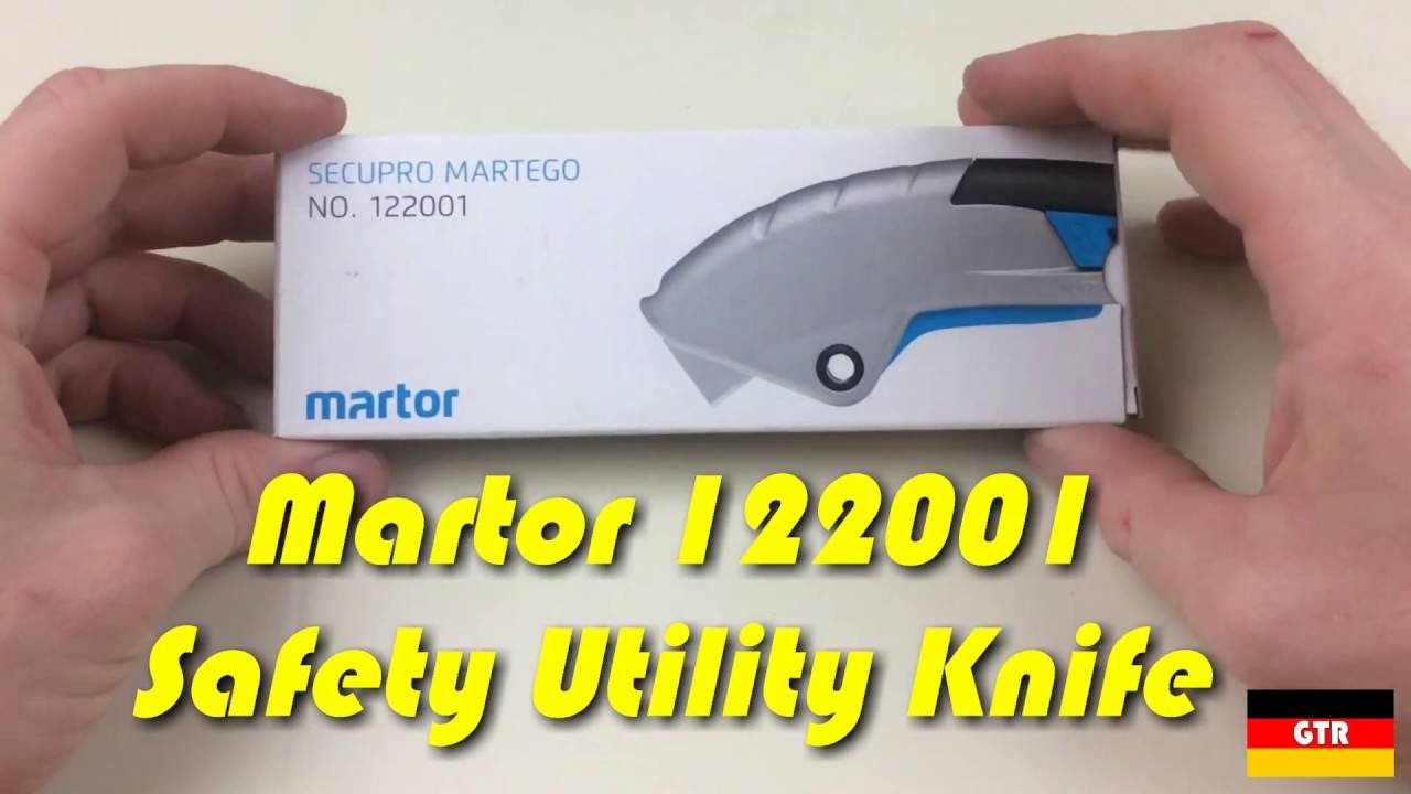 German Tool Reviews:  Martor 122001 (Safety Utility Knife)