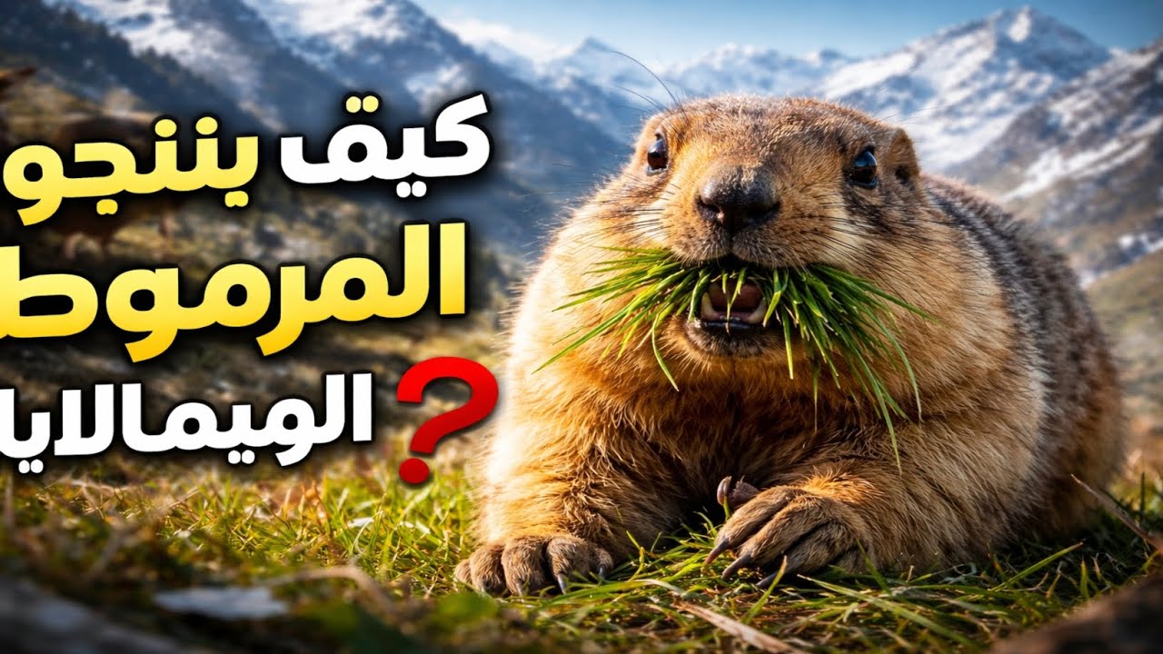 كيف تنجو حيوانات المرموط في جبال الهيمالايا خلال سبات الشتاء القاسي