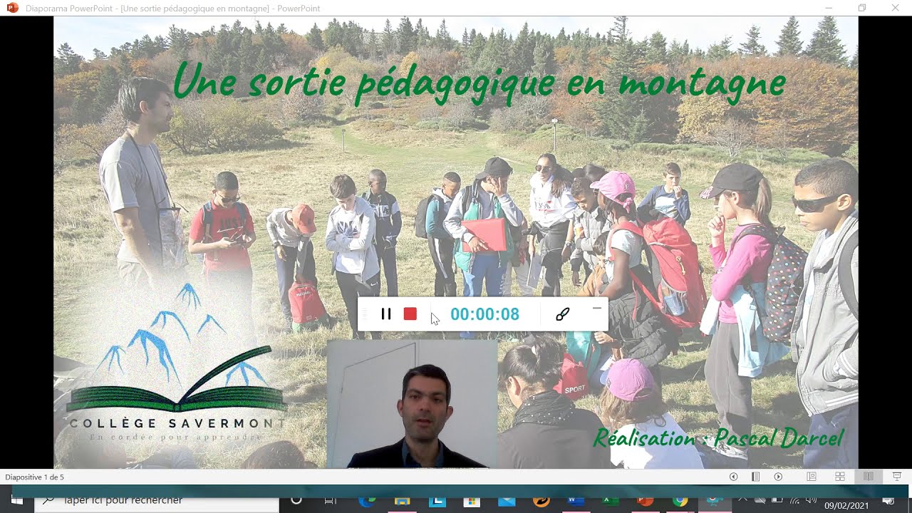 Une sortie pédagogique en montagne
