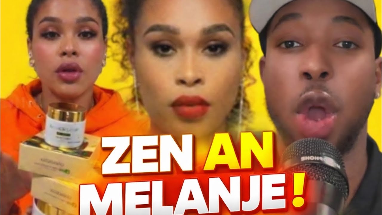 ZEN AN MELANJE ANT BLONDEDY AK MENDEL POU ZAFÈ KADO LYON SOU TIKTOK.